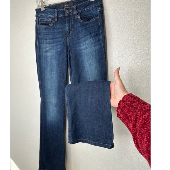 Joe's Dark Blue Wash Curvy Bootcut Rosie Jeans 27 - Picture 1 of 12